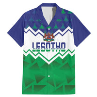Personalised Lesotho Independence Day Family Matching Mermaid Dress and Hawaiian Shirt Naha ea Lesotho Proud - Wonder Print Shop