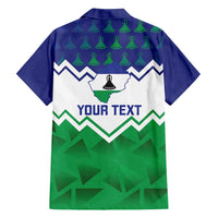 Personalised Lesotho Independence Day Family Matching Tank Maxi Dress and Hawaiian Shirt Naha ea Lesotho Proud - Wonder Print Shop