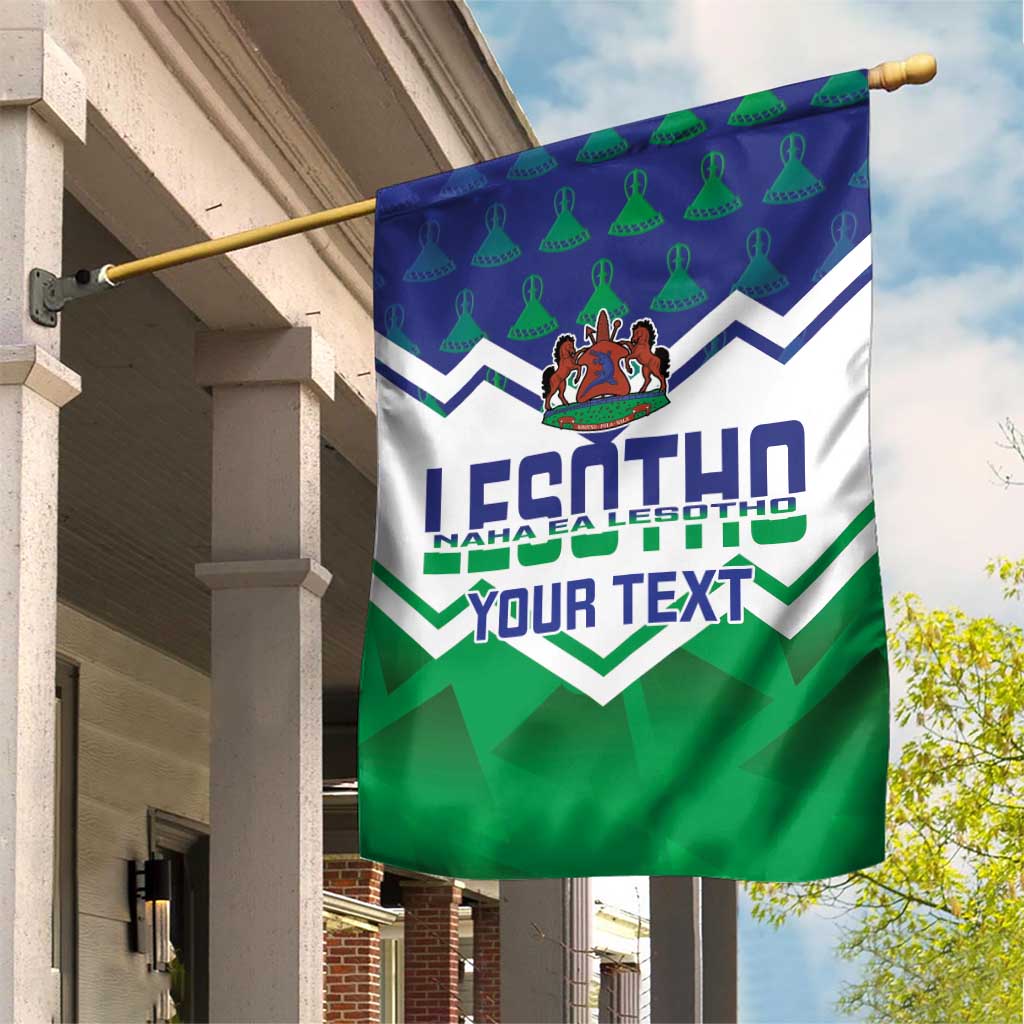 Personalised Lesotho Independence Day Garden Flag Naha ea Lesotho Proud - Wonder Print Shop