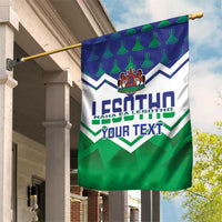 Personalised Lesotho Independence Day Garden Flag Naha ea Lesotho Proud - Wonder Print Shop