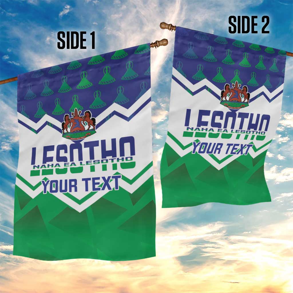 Personalised Lesotho Independence Day Garden Flag Naha ea Lesotho Proud - Wonder Print Shop