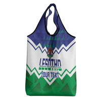 Personalised Lesotho Independence Day Grocery Bag Naha ea Lesotho Proud