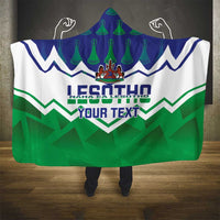 Personalised Lesotho Independence Day Hooded Blanket Naha ea Lesotho Proud