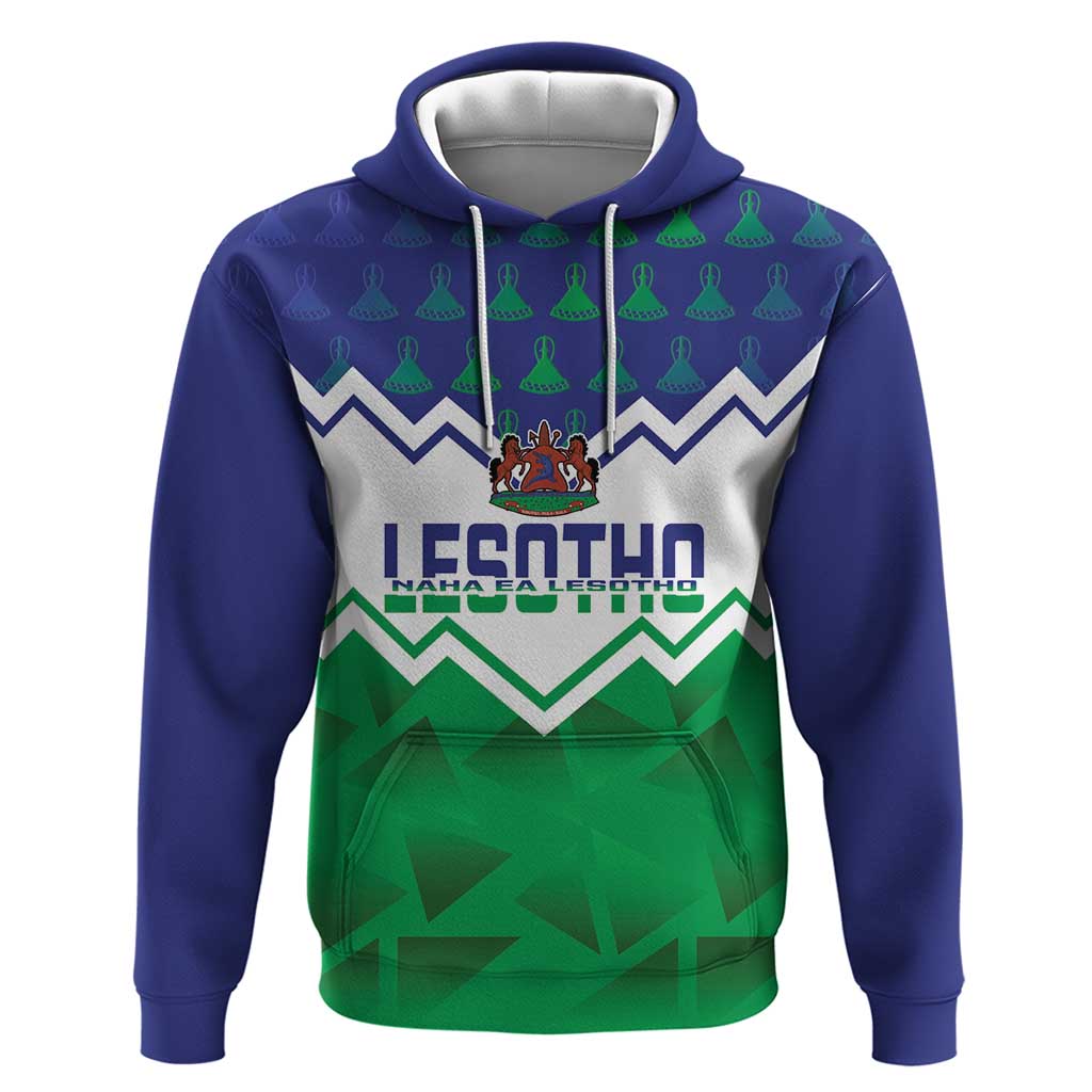 Personalised Lesotho Independence Day Hoodie Naha ea Lesotho Proud - Wonder Print Shop