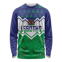 Personalised Lesotho Independence Day Long Sleeve Shirt Naha ea Lesotho Proud - Wonder Print Shop