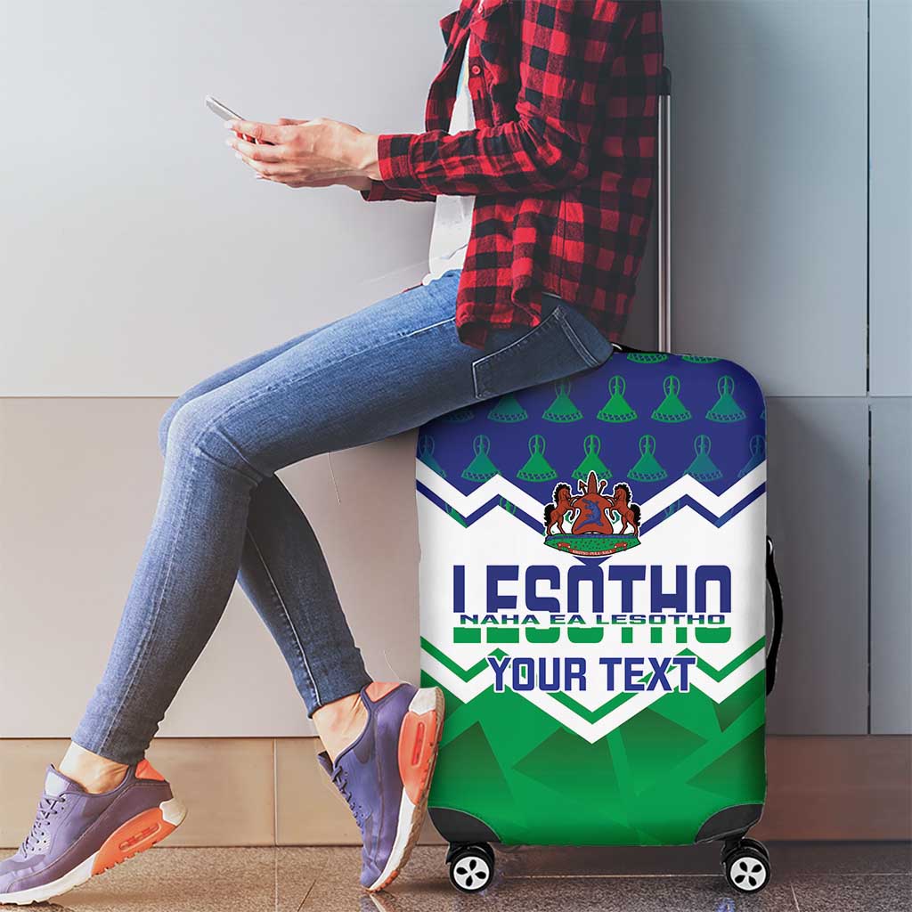 Personalised Lesotho Independence Day Luggage Cover Naha ea Lesotho Proud - Wonder Print Shop