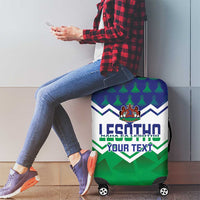 Personalised Lesotho Independence Day Luggage Cover Naha ea Lesotho Proud - Wonder Print Shop