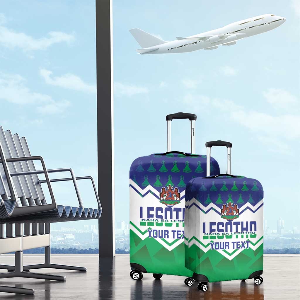 Personalised Lesotho Independence Day Luggage Cover Naha ea Lesotho Proud - Wonder Print Shop