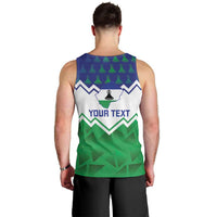 Personalised Lesotho Independence Day Men Tank Top Naha ea Lesotho Proud - Wonder Print Shop
