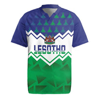 Personalised Lesotho Independence Day Rugby Jersey Naha ea Lesotho Proud - Wonder Print Shop