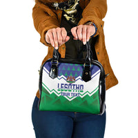 Personalised Lesotho Independence Day Shoulder Handbag Naha ea Lesotho Proud