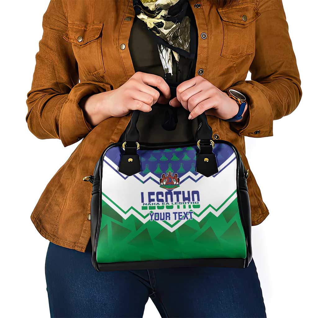 Personalised Lesotho Independence Day Shoulder Handbag Naha ea Lesotho Proud