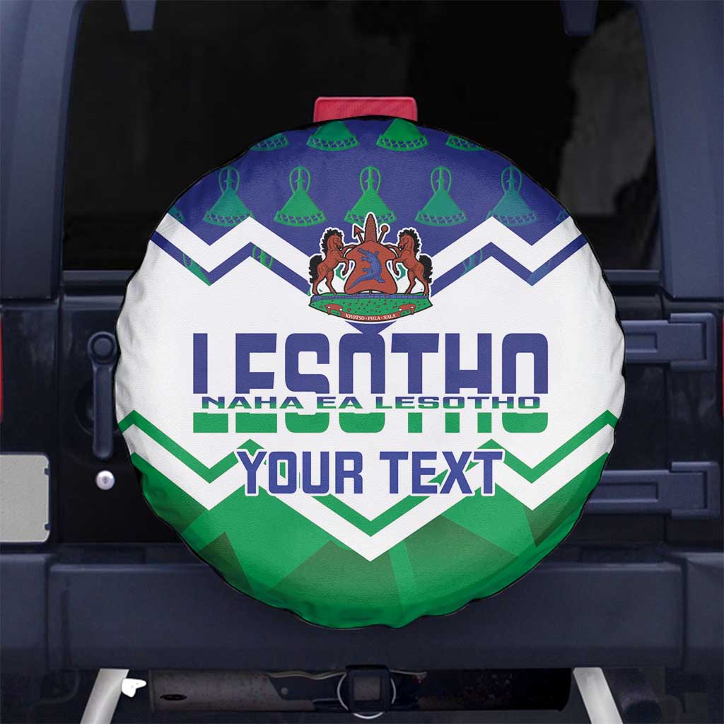 Personalised Lesotho Independence Day Spare Tire Cover Naha ea Lesotho Proud - Wonder Print Shop