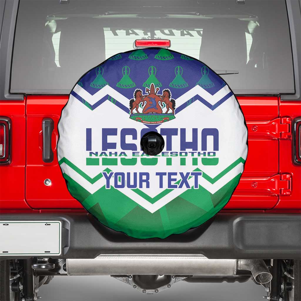 Personalised Lesotho Independence Day Spare Tire Cover Naha ea Lesotho Proud - Wonder Print Shop