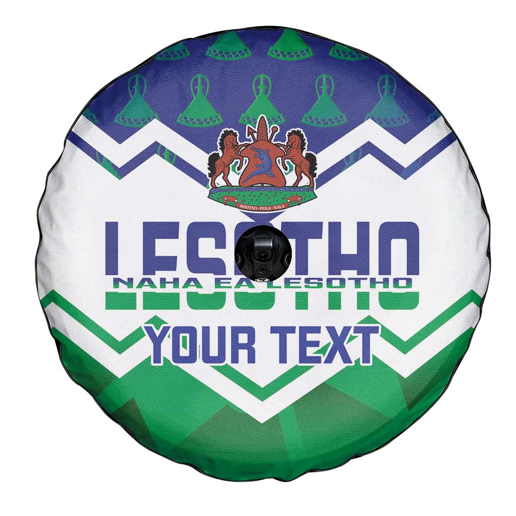 Personalised Lesotho Independence Day Spare Tire Cover Naha ea Lesotho Proud - Wonder Print Shop