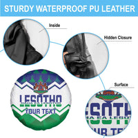 Personalised Lesotho Independence Day Spare Tire Cover Naha ea Lesotho Proud - Wonder Print Shop