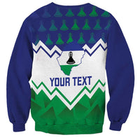 Personalised Lesotho Independence Day Sweatshirt Naha ea Lesotho Proud - Wonder Print Shop
