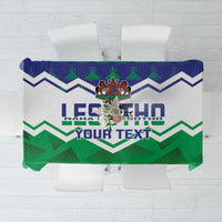 Personalised Lesotho Independence Day Tablecloth Naha ea Lesotho Proud - Wonder Print Shop