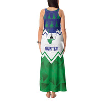 Personalised Lesotho Independence Day Tank Maxi Dress Naha ea Lesotho Proud - Wonder Print Shop