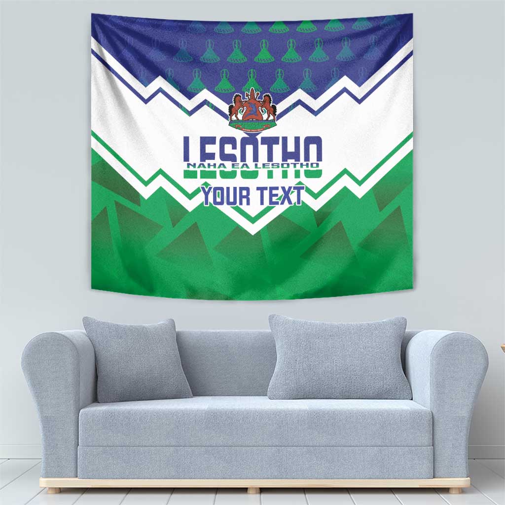 Personalised Lesotho Independence Day Tapestry Naha ea Lesotho Proud - Wonder Print Shop