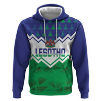 Personalised Lesotho Independence Day Zip Hoodie Naha ea Lesotho Proud - Wonder Print Shop