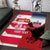 USA and Japan Rugby Custom Area Rug Eagles Brave Blossoms Together Pacific - Wonder Print Shop