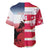 USA and Japan Rugby Custom Baseball Jersey Eagles Brave Blossoms Together Pacific - Wonder Print Shop