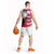 USA and Japan Rugby Custom Basketball Jersey Eagles Brave Blossoms Together Pacific - Wonder Print Shop