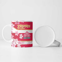 USA and Japan Rugby Ceramic Mug Eagles Brave Blossoms Together Pacific - Wonder Print Shop