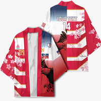 USA and Japan Rugby Custom Kimono Eagles Brave Blossoms Together Pacific - Wonder Print Shop