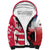 USA and Japan Rugby Custom Sherpa Hoodie Eagles Brave Blossoms Together Pacific - Wonder Print Shop