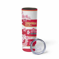 USA and Japan Rugby Skinny Tumbler Eagles Brave Blossoms Together Pacific - Wonder Print Shop
