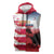 USA and Japan Rugby Custom Sleeveless Hoodie Eagles Brave Blossoms Together Pacific - Wonder Print Shop