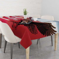 USA and Japan Rugby Custom Tablecloth Eagles Brave Blossoms Together Pacific - Wonder Print Shop