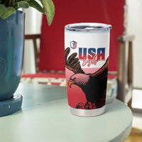 USA and Japan Rugby Tumbler Cup Eagles Brave Blossoms Together Pacific - Wonder Print Shop