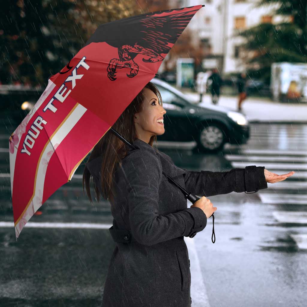USA and Japan Rugby Custom Umbrella Eagles Brave Blossoms Together Pacific - Wonder Print Shop