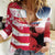 USA and Japan Rugby Custom Women Casual Shirt Eagles Brave Blossoms Together Pacific - Wonder Print Shop