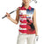 USA and Japan Rugby Custom Women Sleeveless Polo Shirt Eagles Brave Blossoms Together Pacific - Wonder Print Shop