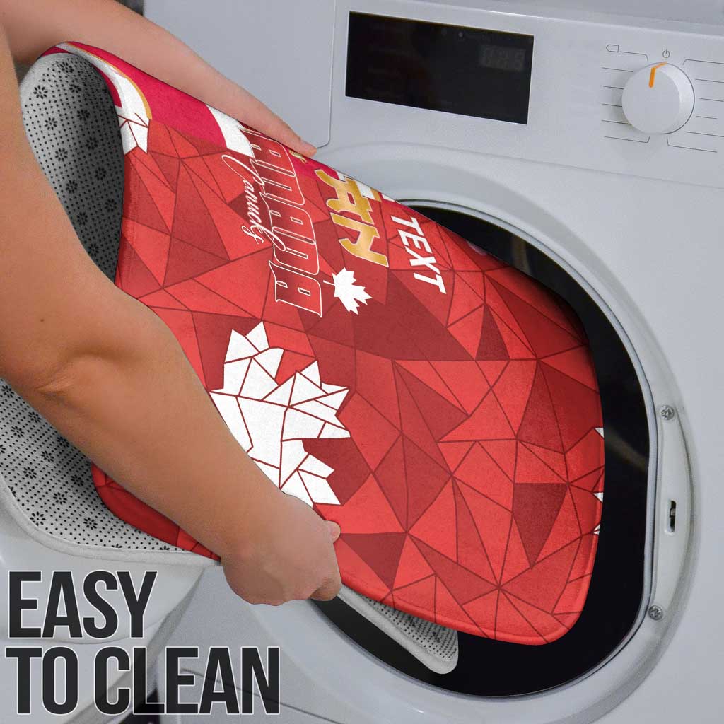 Canada and Japan Rugby Custom Bathroom Set Canucks Brave Blossoms Together Pacific - Wonder Print Shop