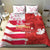 Canada and Japan Rugby Custom Bedding Set Canucks Brave Blossoms Together Pacific - Wonder Print Shop