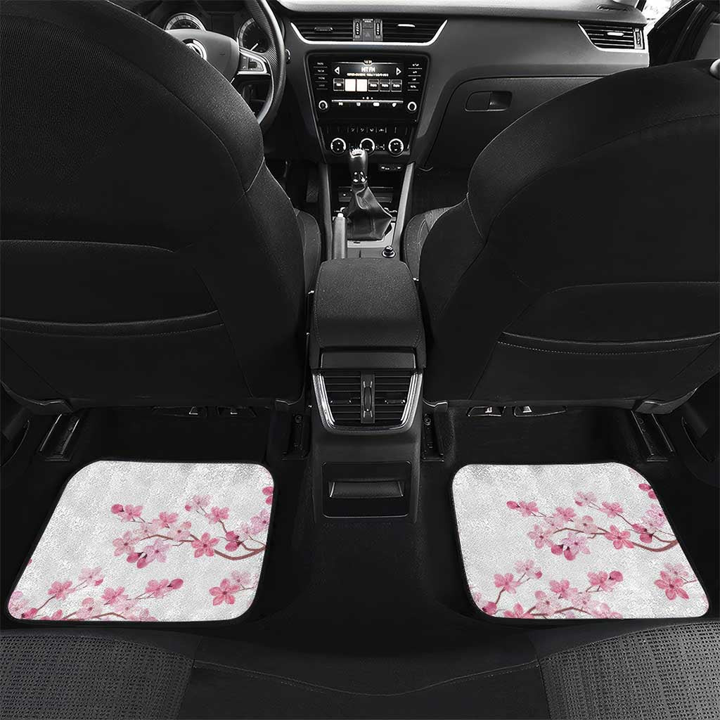 Canada and Japan Rugby Custom Car Mats Canucks Brave Blossoms Together Pacific - Wonder Print Shop