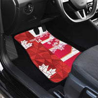 Canada and Japan Rugby Custom Car Mats Canucks Brave Blossoms Together Pacific - Wonder Print Shop