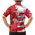 Canada and Japan Rugby Custom Family Matching Mermaid Dress and Hawaiian Shirt Canucks Brave Blossoms Together Pacific - Wonder Print Shop