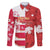 Canada and Japan Rugby Custom Family Matching Puletasi and Hawaiian Shirt Canucks Brave Blossoms Together Pacific - Wonder Print Shop