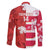Canada and Japan Rugby Custom Family Matching Puletasi and Hawaiian Shirt Canucks Brave Blossoms Together Pacific - Wonder Print Shop
