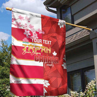Canada and Japan Rugby Custom Garden Flag Canucks Brave Blossoms Together Pacific - Wonder Print Shop