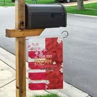 Canada and Japan Rugby Custom Garden Flag Canucks Brave Blossoms Together Pacific - Wonder Print Shop