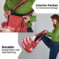 Canada and Japan Rugby Custom Grocery Bag Canucks Brave Blossoms Together Pacific - Wonder Print Shop