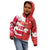 Canada and Japan Rugby Custom Kid Hoodie Canucks Brave Blossoms Together Pacific - Wonder Print Shop