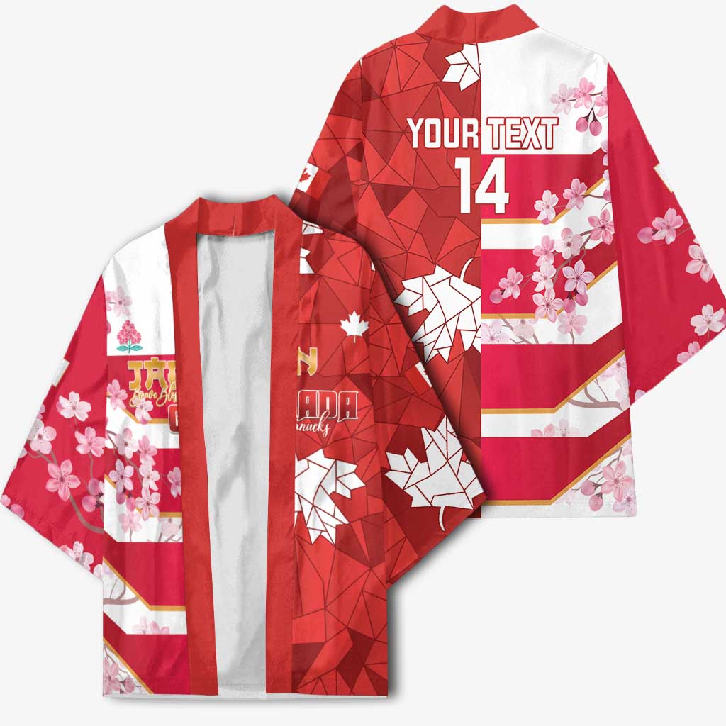 Canada and Japan Rugby Custom Kimono Canucks Brave Blossoms Together Pacific - Wonder Print Shop